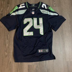 Marshawn Lynch On Field Jersey. Like new condition.